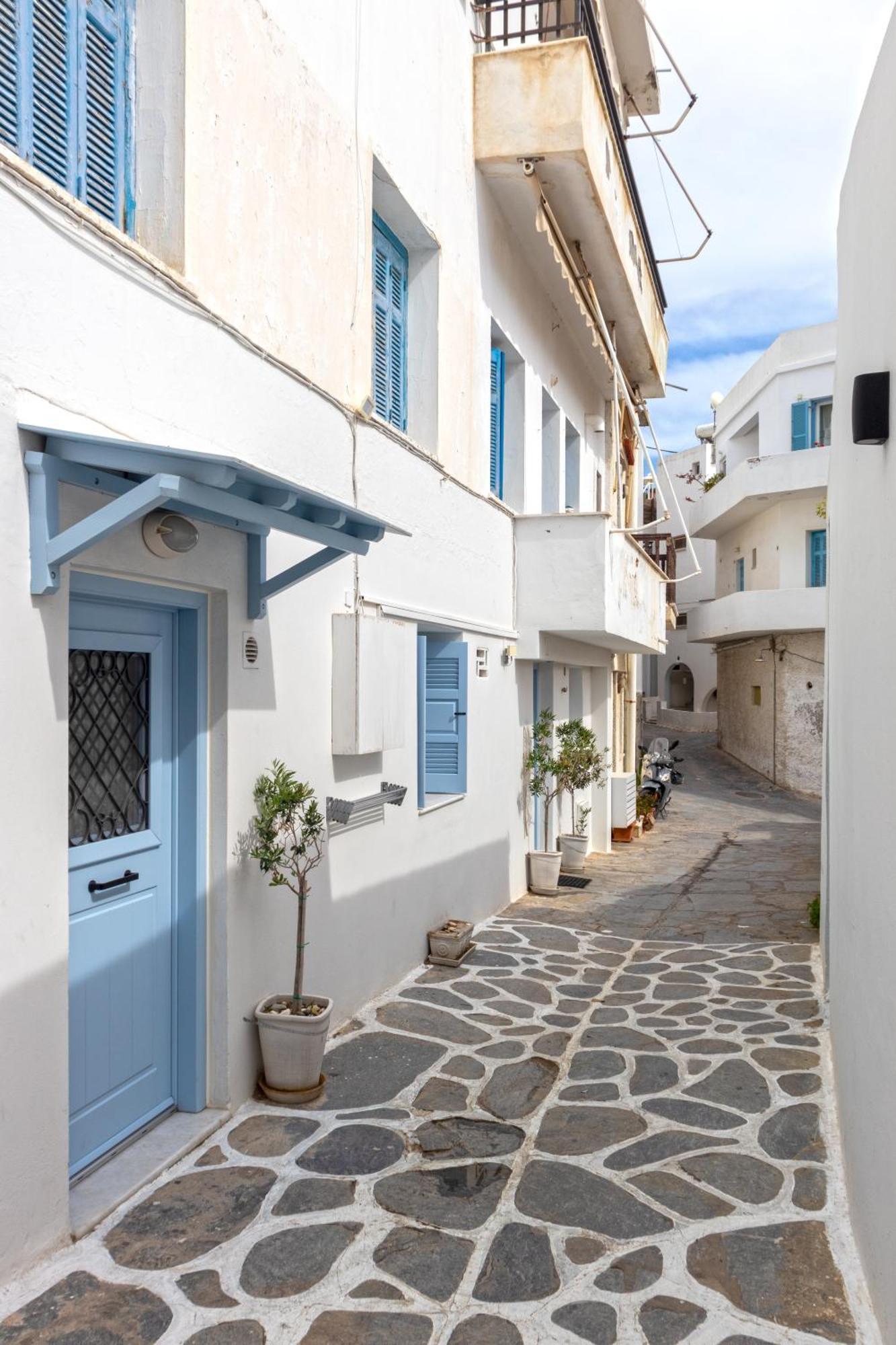 Aotes Lägenhet Naxos City Exteriör bild